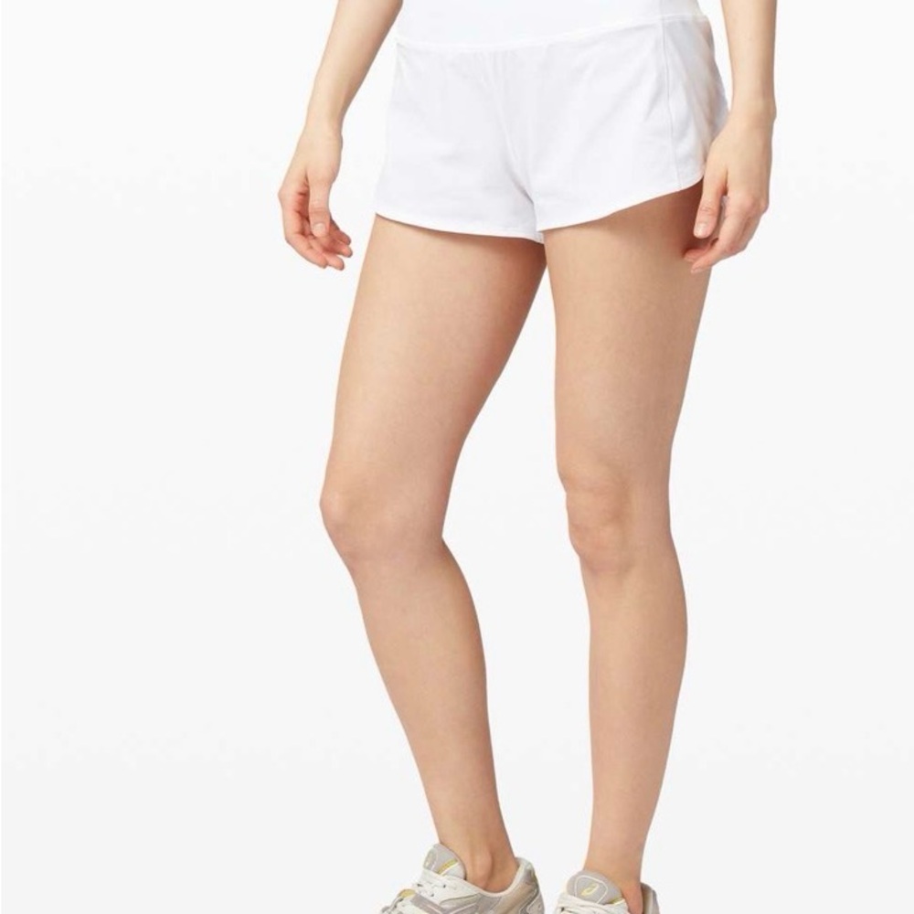 Lululemon Speed Up Short High-Rise *2.5"
White